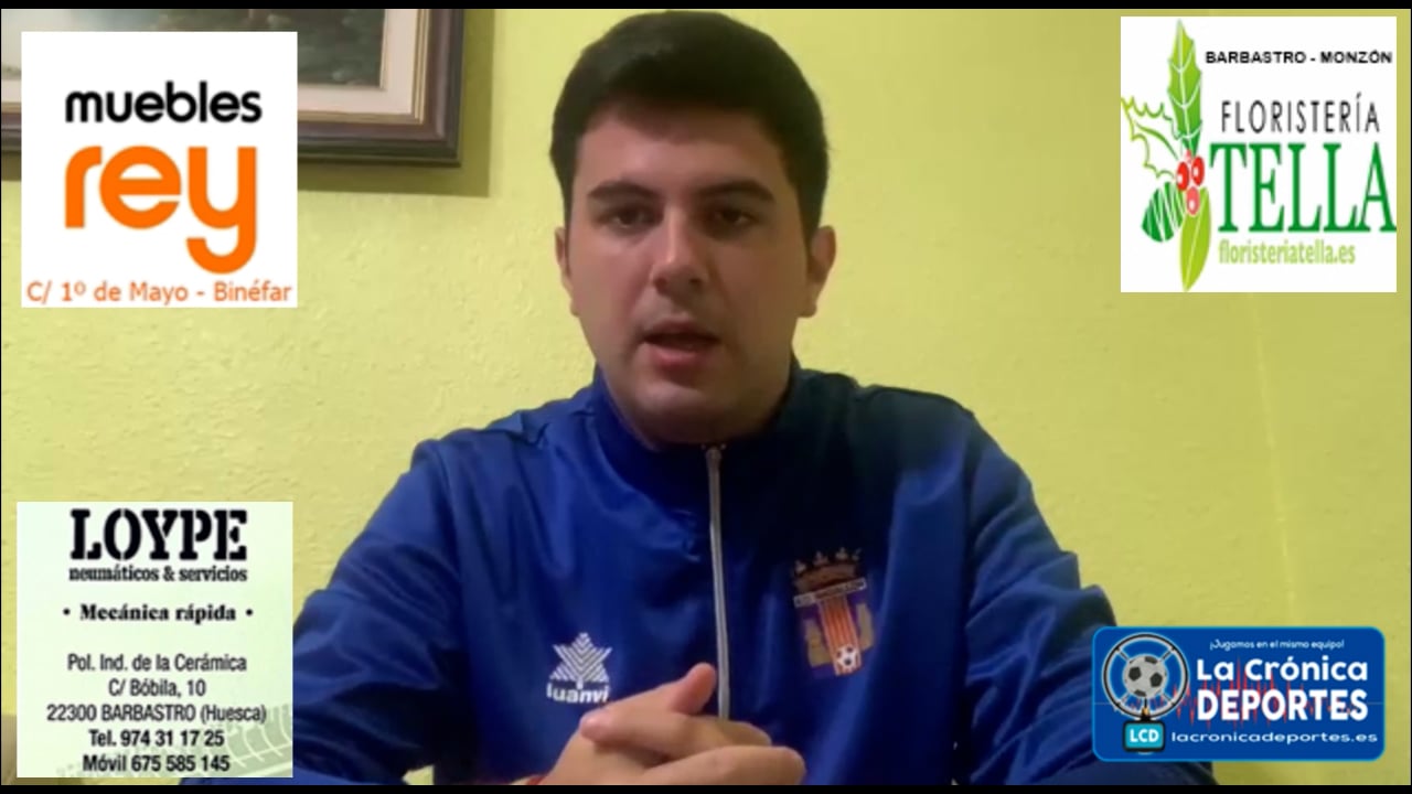 JAVI MARTÍN (Entrenador Magallón) Magallón 4-0 Gallur / J11 / Preferente Gr2