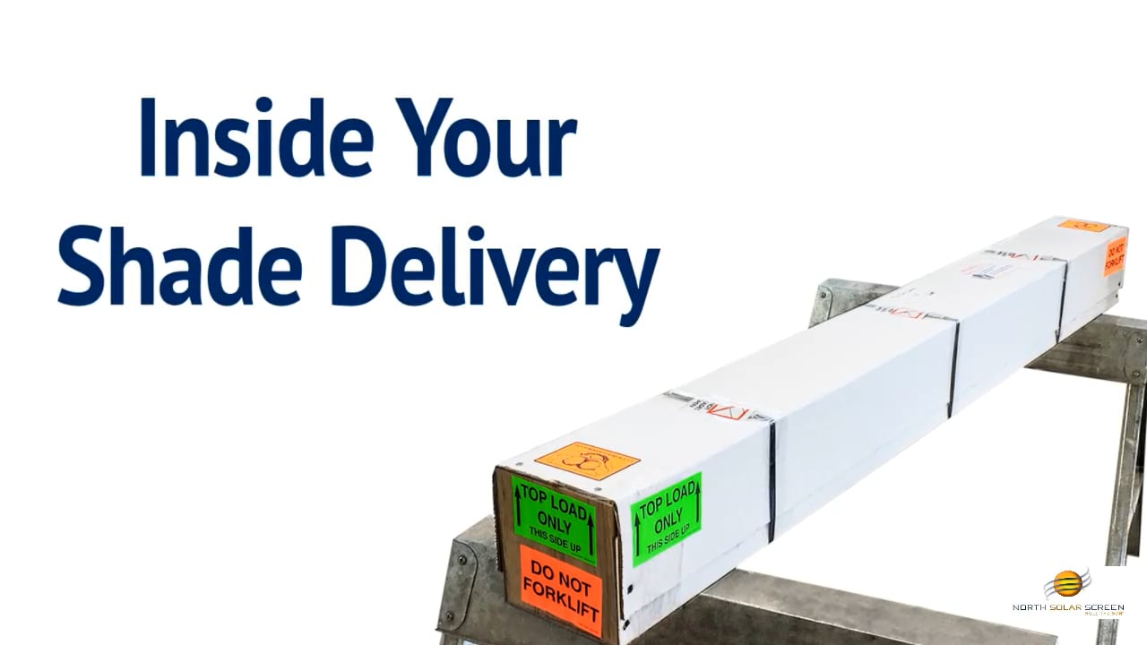Inside Your Shade  Delivery: CITADEL Motorized