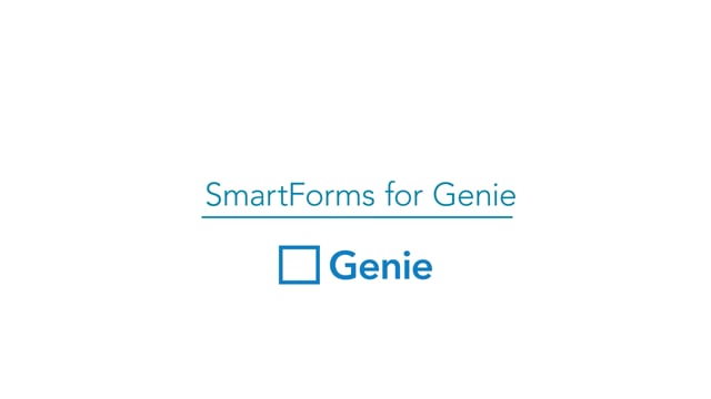 HealthLink SmartForms Tutorial - Genie