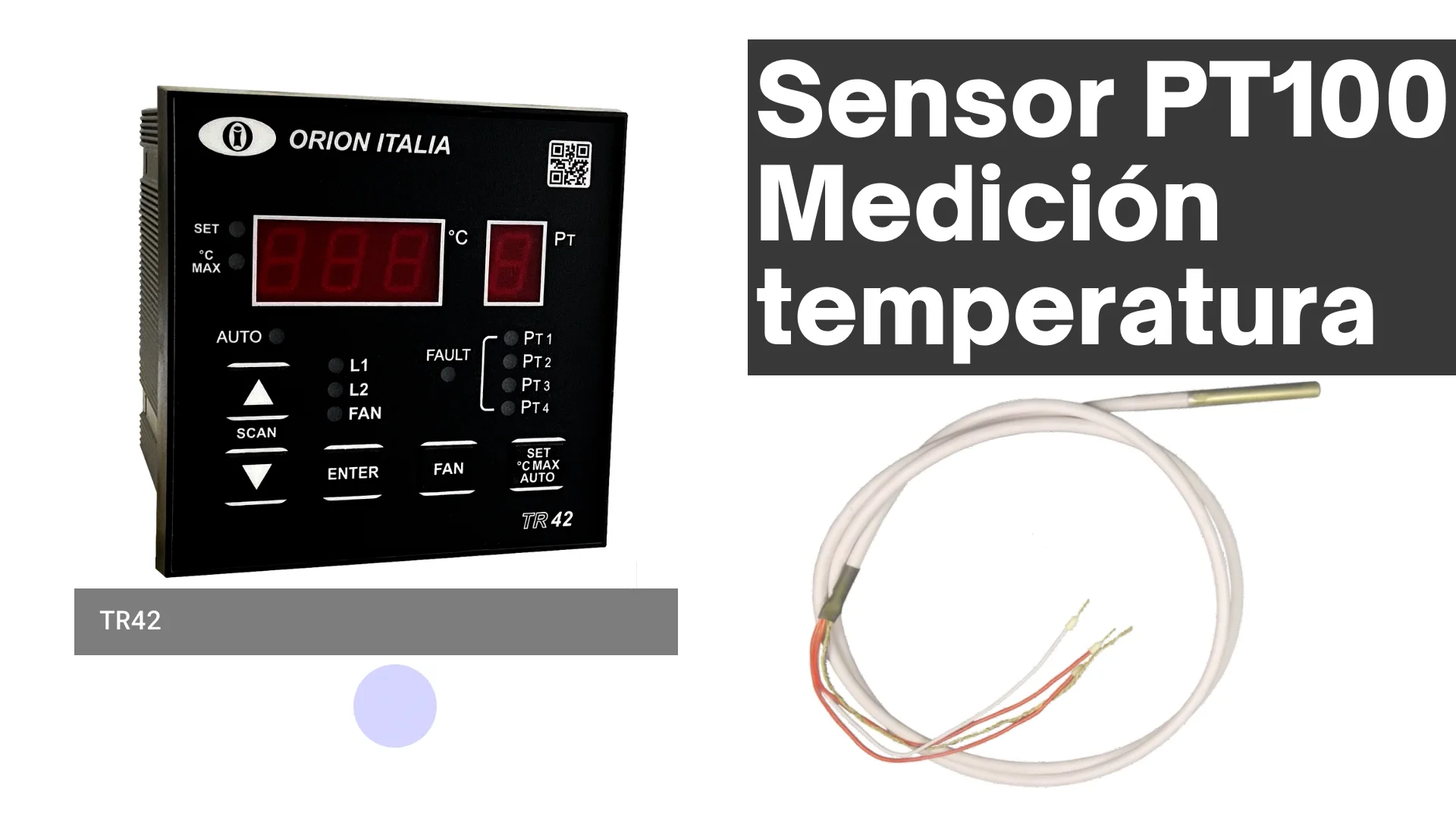 Sensor Temperatura PT100 Rosca Fija - Senyter