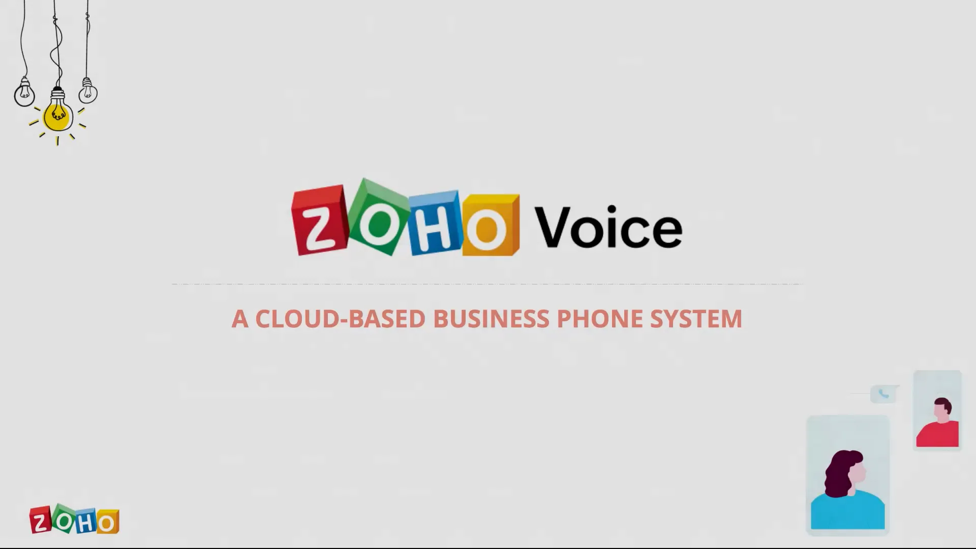 Zoho Voice demo