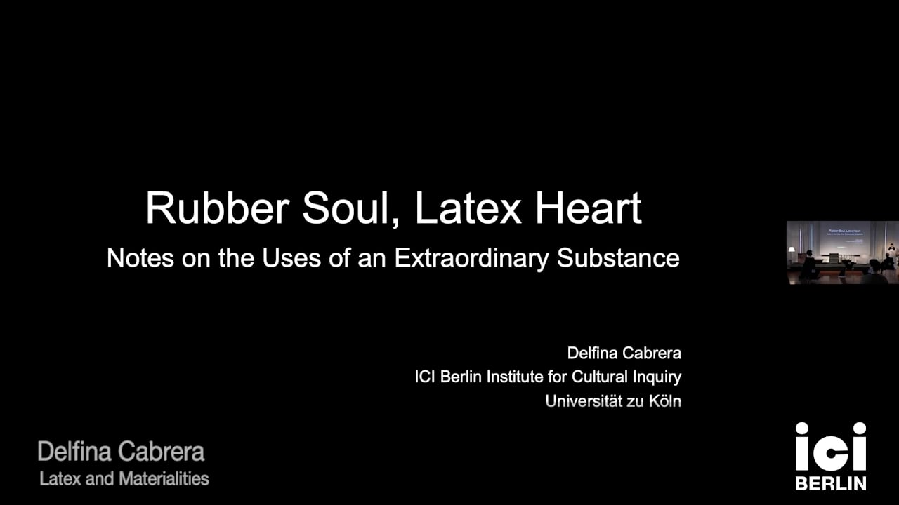Talk by Delfina Cabrera