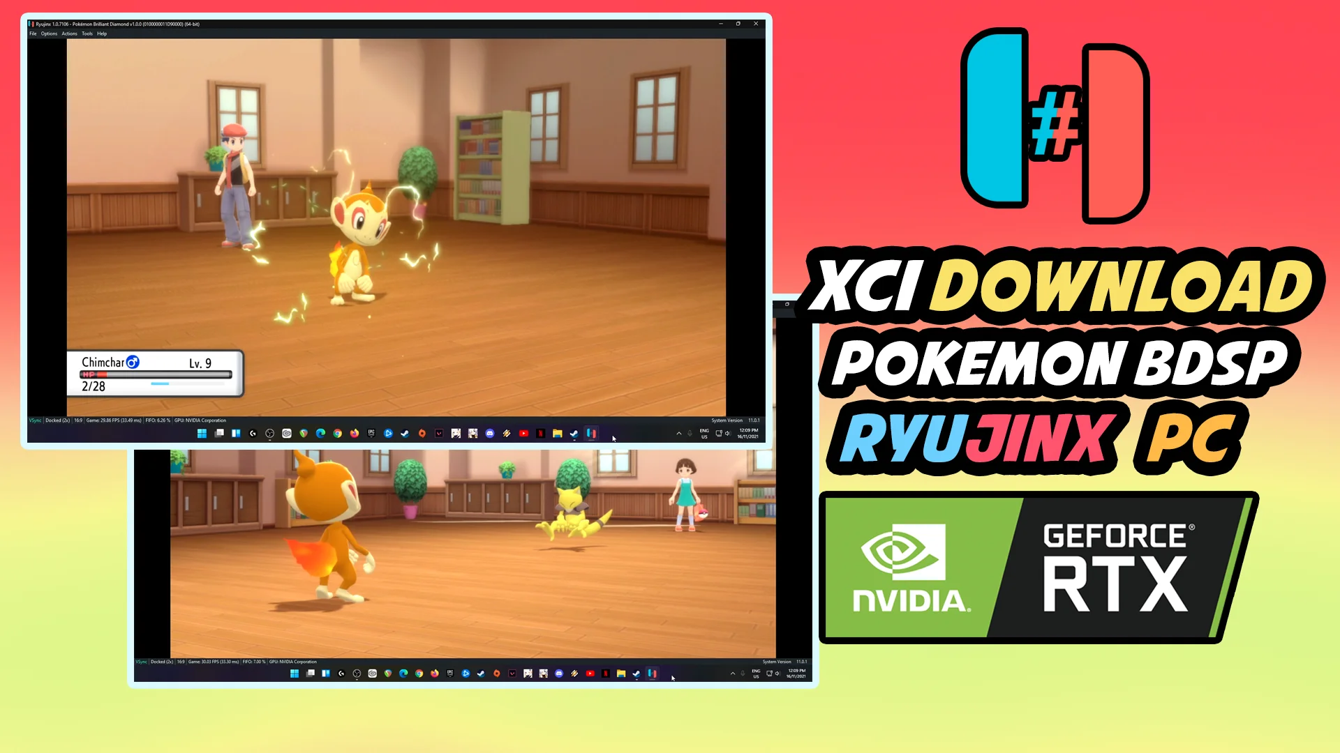 How To Play Pokemon Brilliant Diamond on PC + Yuzu Emulator on Vimeo
