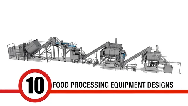 Food processing outlet machine design