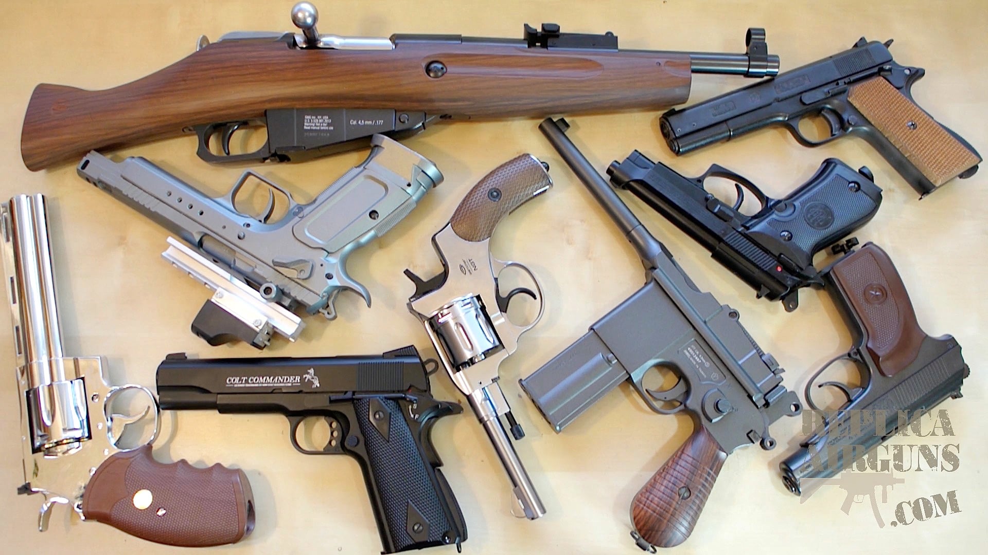 My Airgun Airsoft Gun and Blank Gun Collection Favorites for 2014