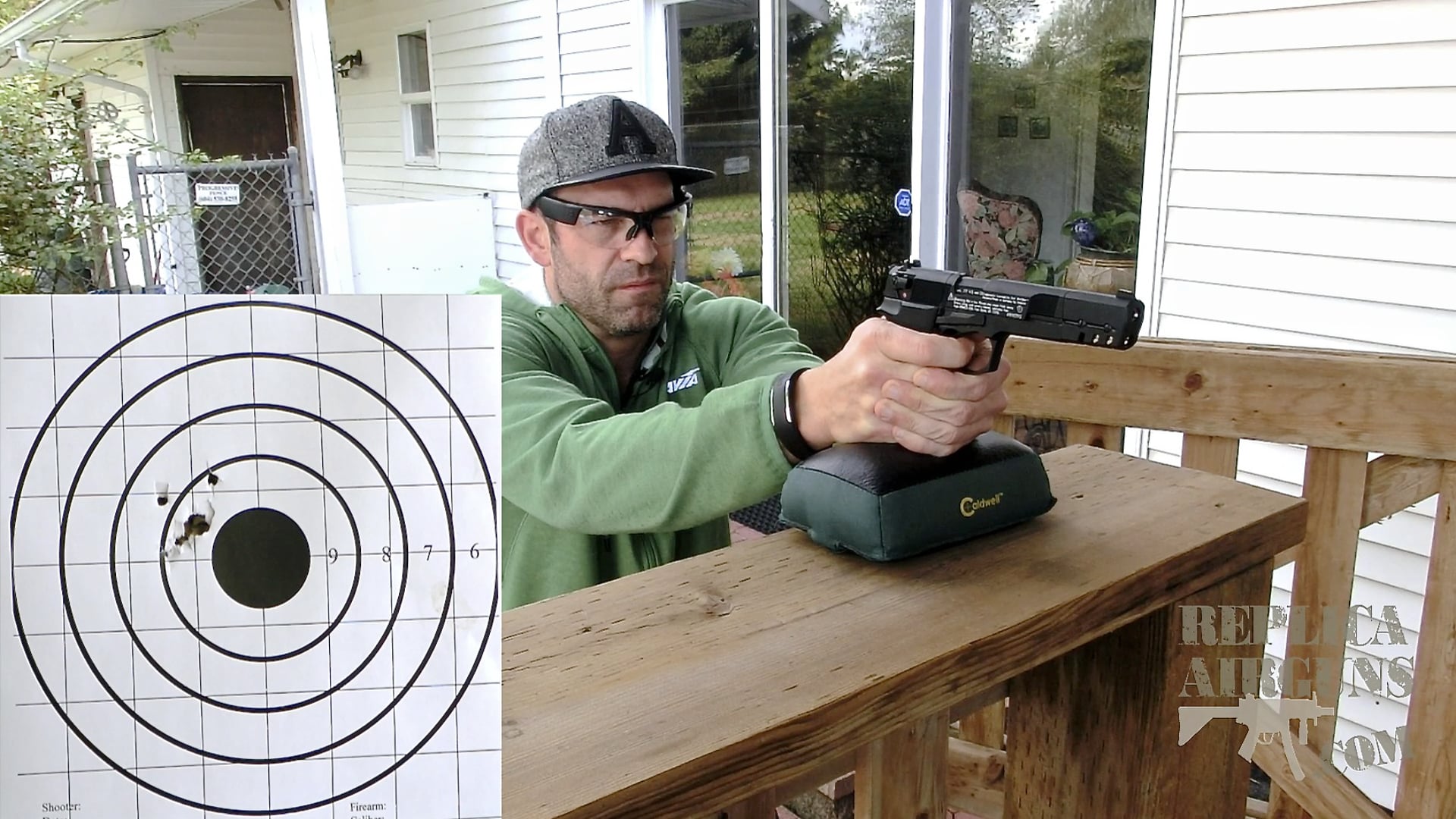 Walther CP88 Competition CO2 .177 Caliber Pellet Pistol Field Test Shooting Review