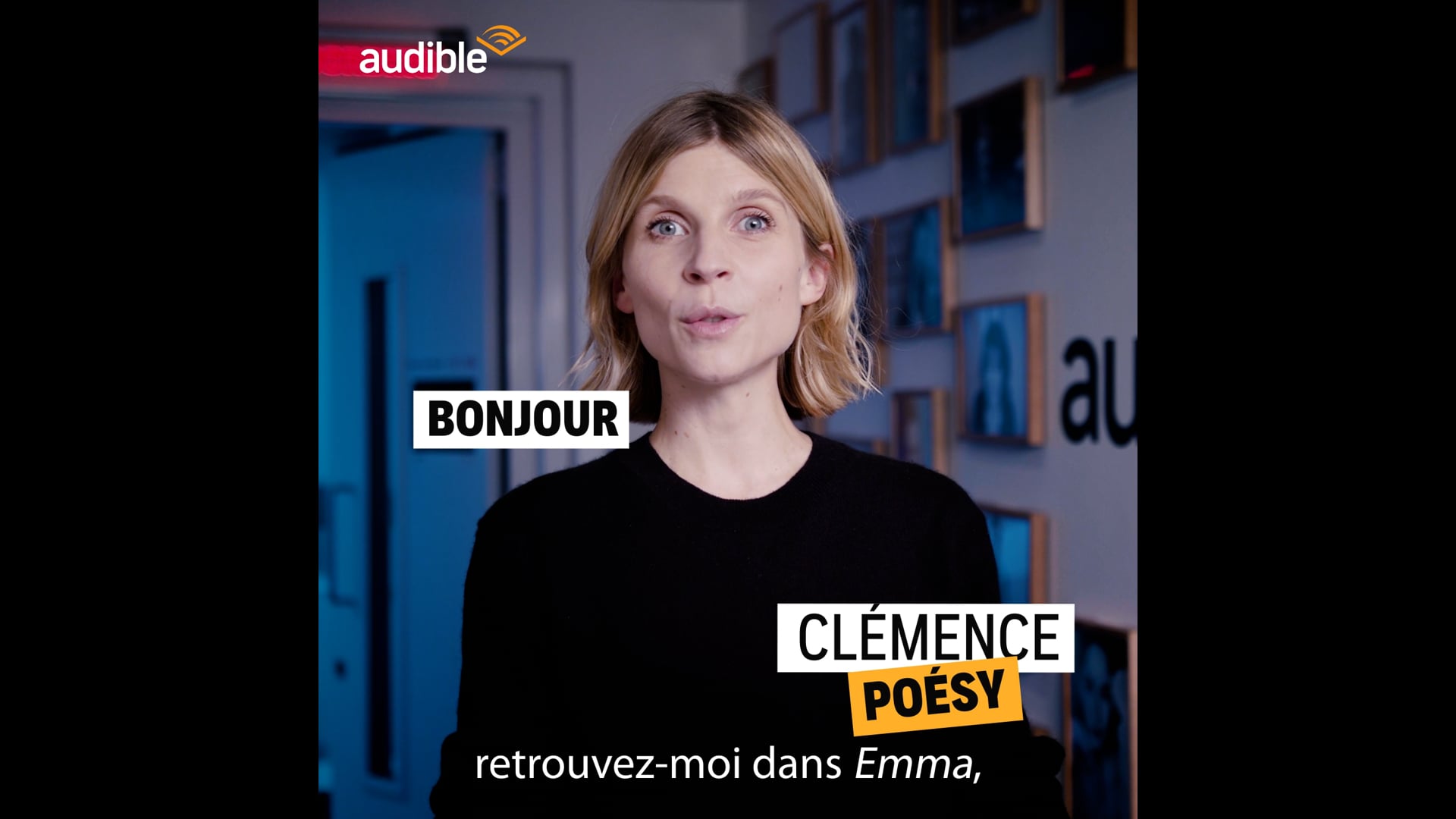 Audible - Clémence Poesy (enstudioavec)
