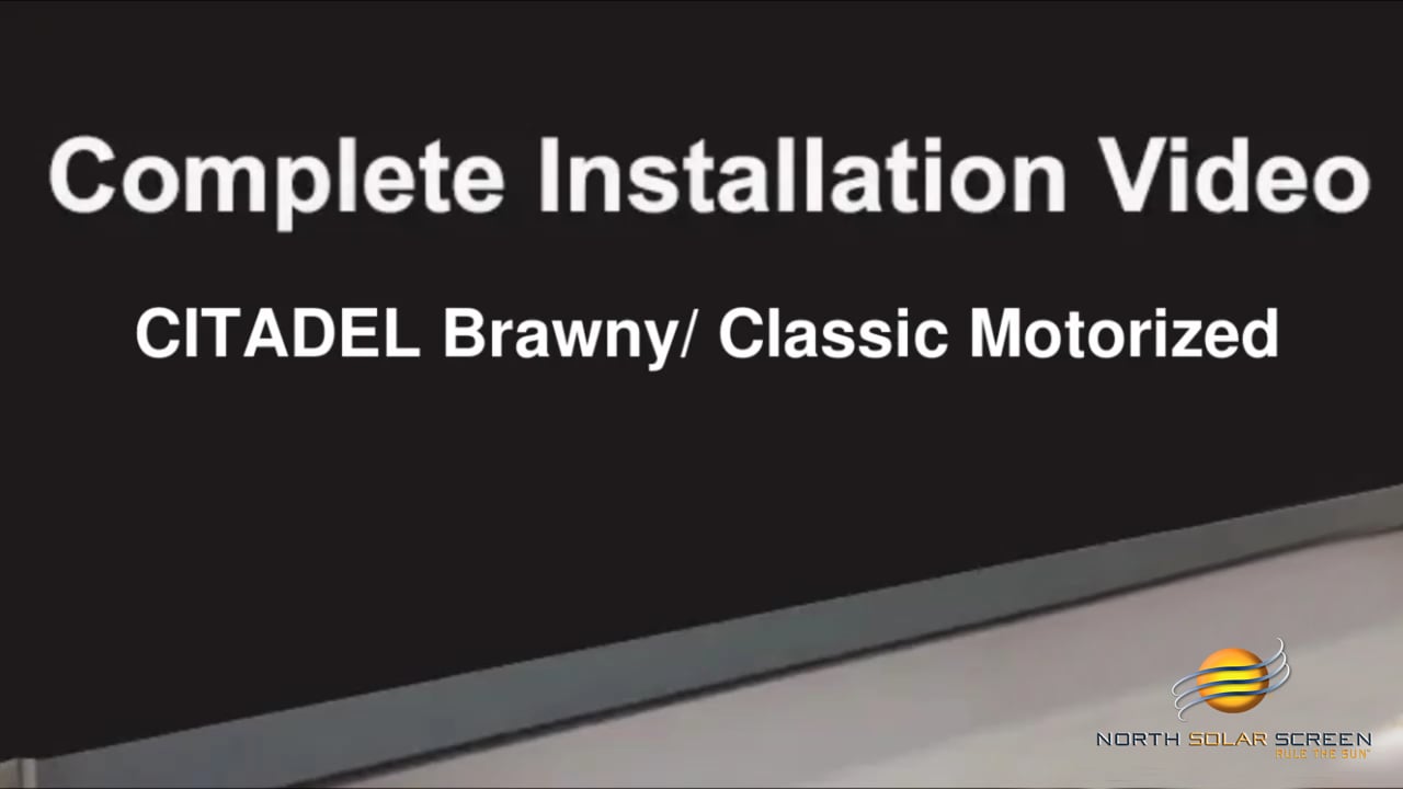 Complete Installation Video CITADEL Motor