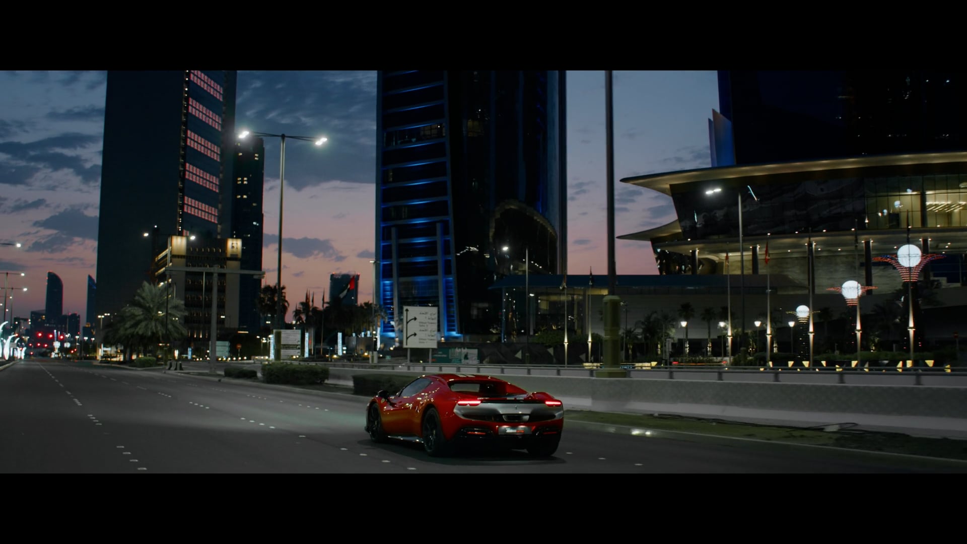 FERRARI 296 GTB | RULE#1 engine | ABU DHABI YAS MARINA CIRCUIT - CORNICHE BEACH