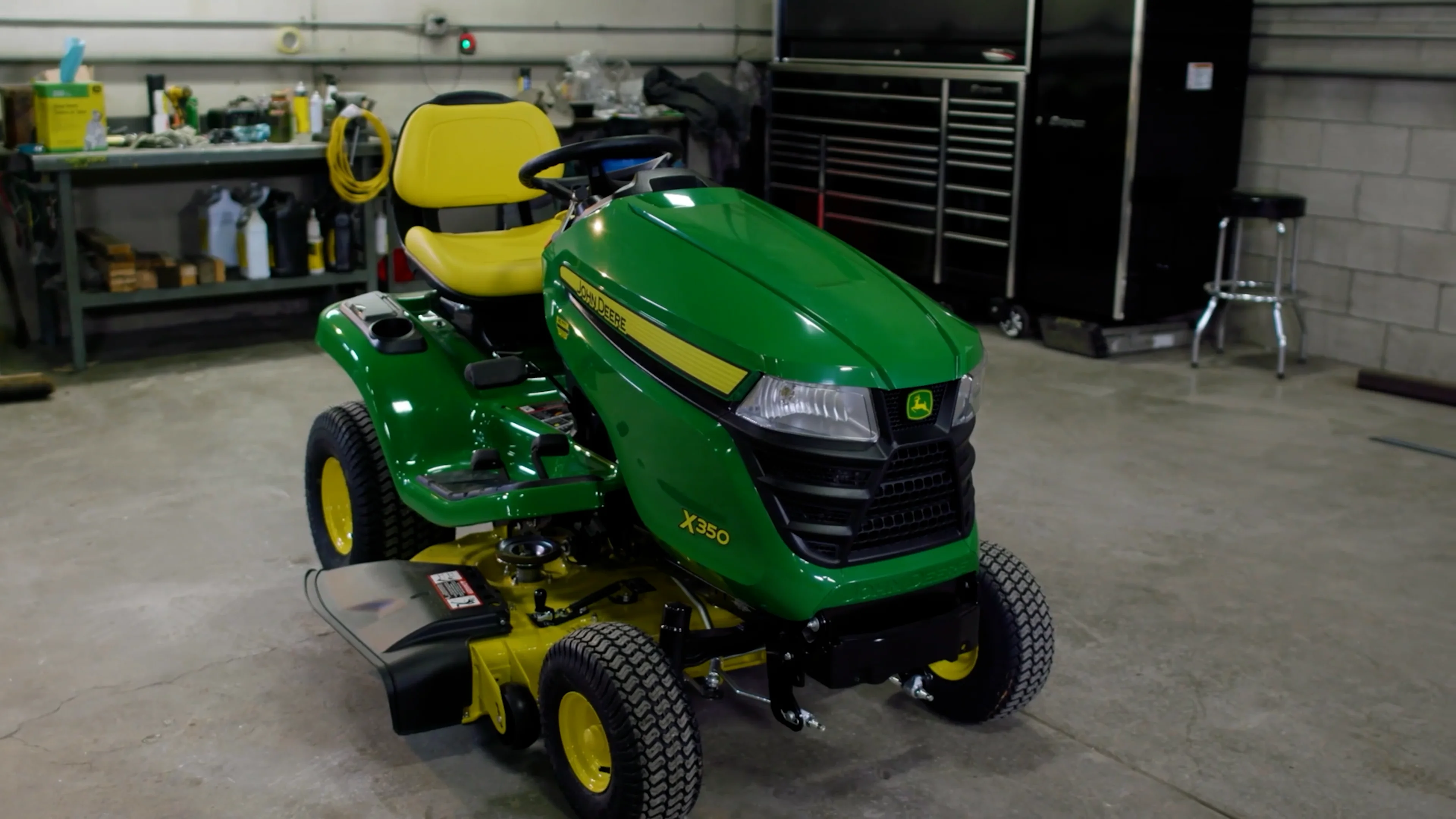 John deere x350 discount mower