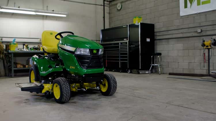 X300 X500 Mower Deck Removal Install