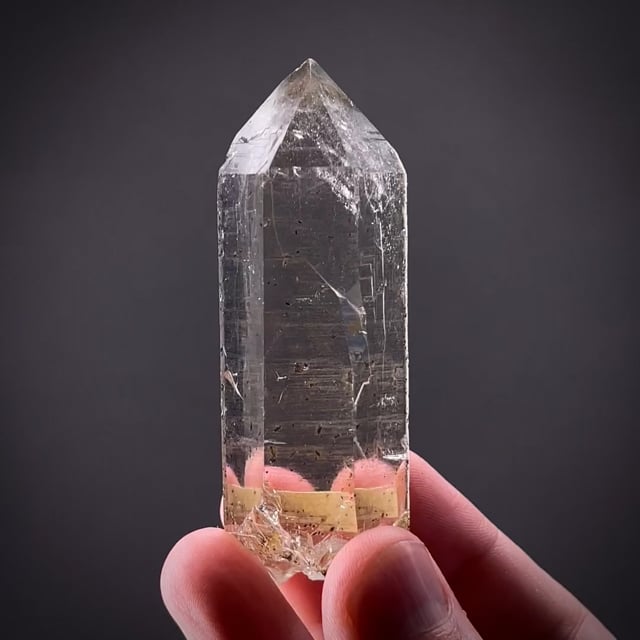 Gem Quartz with Hematite ex Kay Robertson