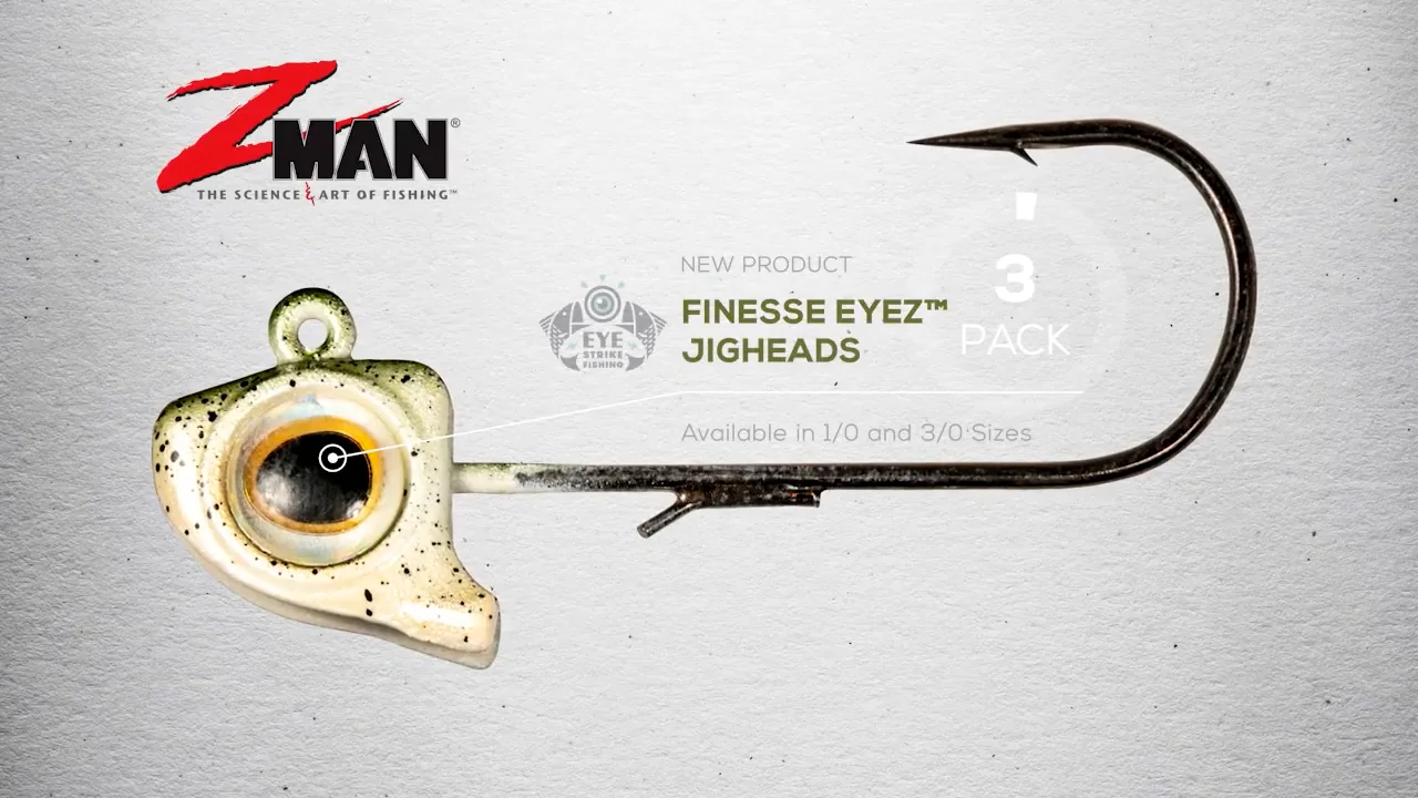 Z-Man Finesse EyeZ Swimbait Jighead 3 pack — Discount Tackle Z-Man Finesse EyeZ Swimbait Jighead 3 pack — Discount Tackle
