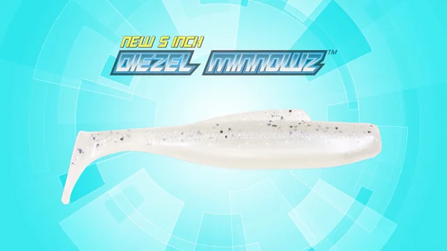Z-Man DieZel MinnowZ 7 inch Paddle Tail Swimbait 3 pack — Discount
