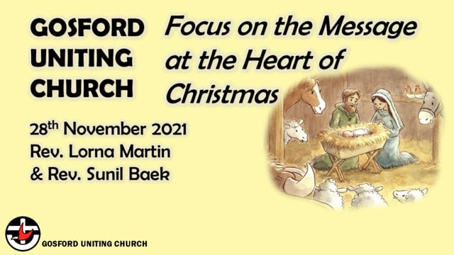 28th November 2021 - Rev. Lorna Martin & Rev. Sunil Baek