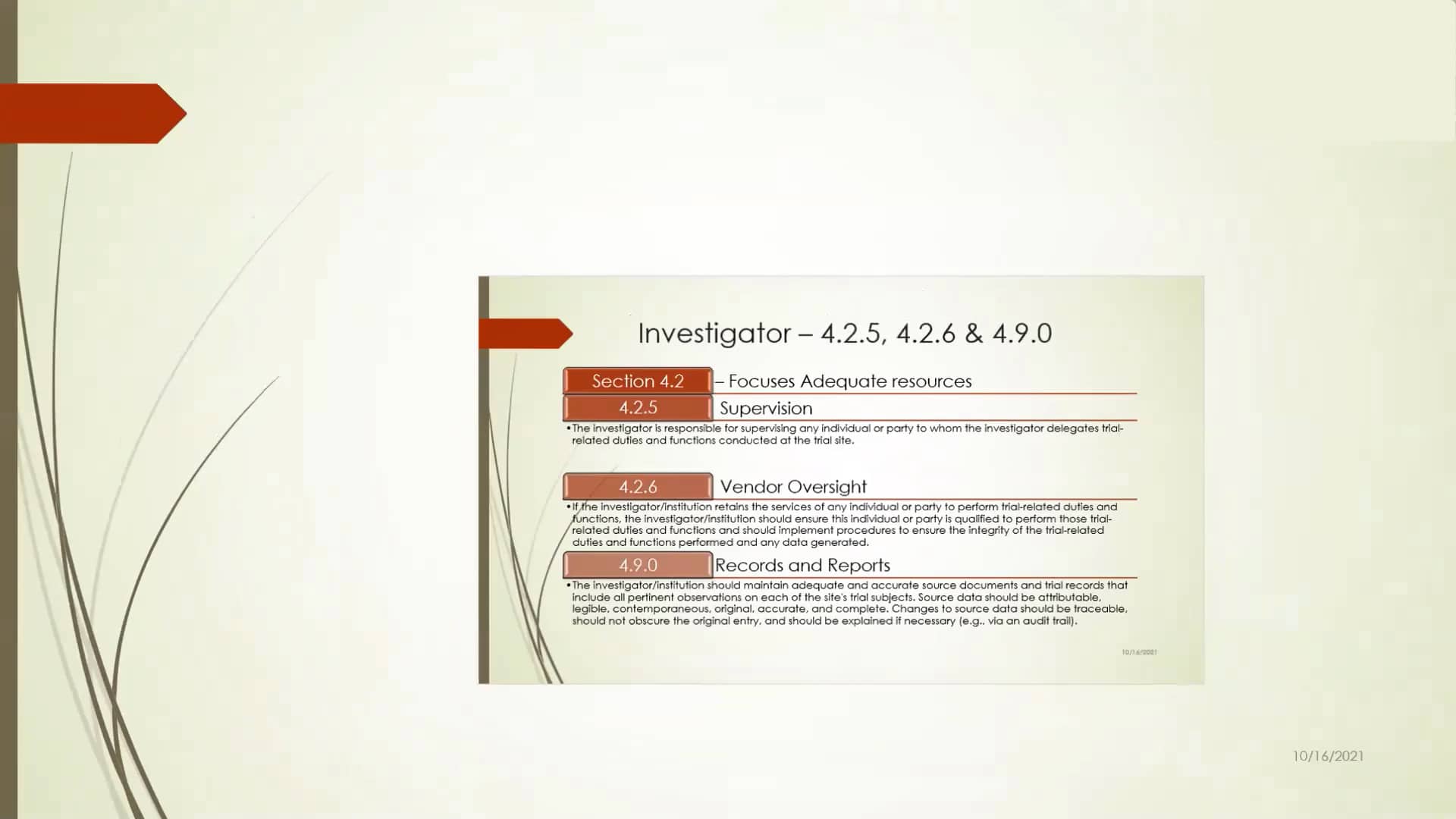 ICH GCP Guidelines E6-R2 Part 2 on Vimeo