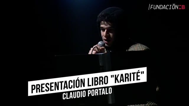 Presentación libro "Karité" - Claudio Portalo