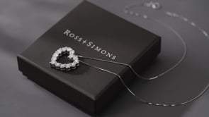 2.75 ct. t.w. Diamond Heart Pendant Necklace in 14kt White Gold