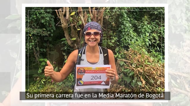 ¡Nanda Cadavid, deportista de carreras Trail de nuestra CCC!