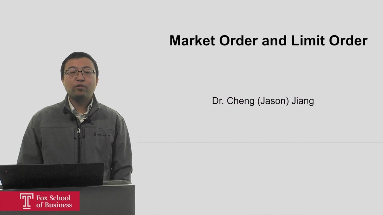 Market Order and Limit Order