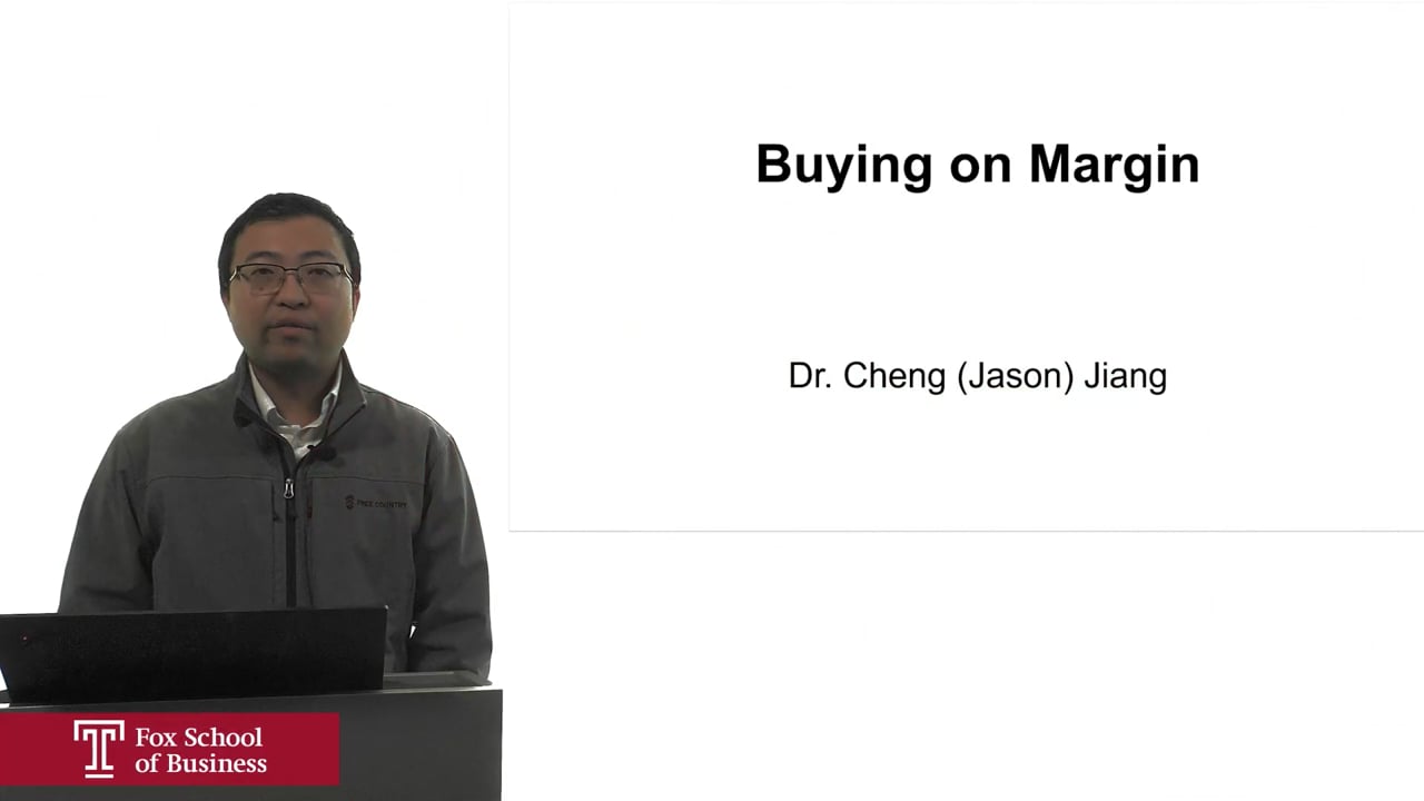 Buying on Margin