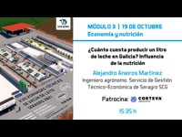 Canto custa producir un litro de leite en Galicia? Influencia da nutrición