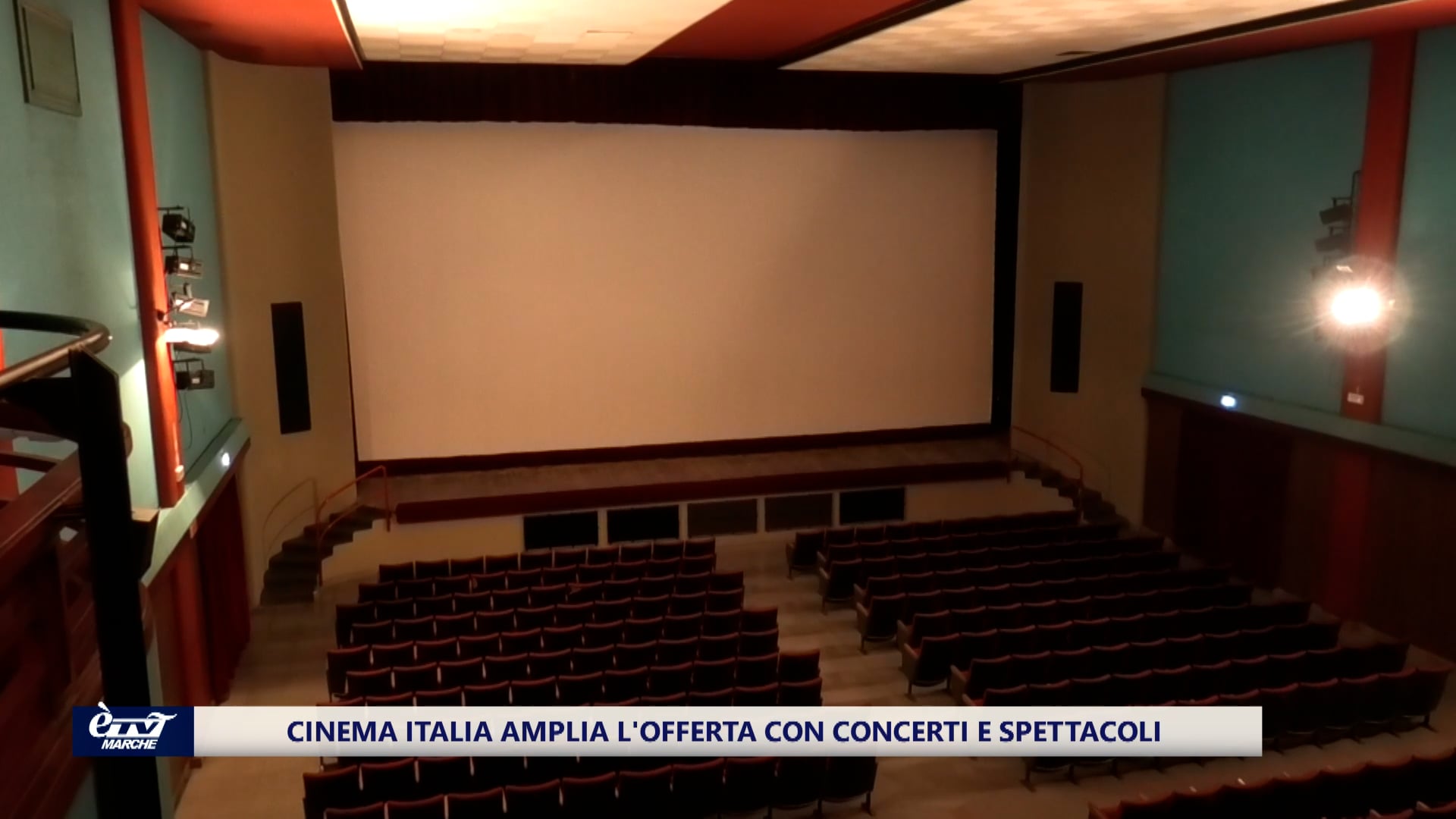 Cinema Italia punta a concerti e spettacoli