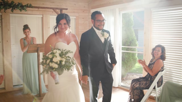 Intimate wedding montage