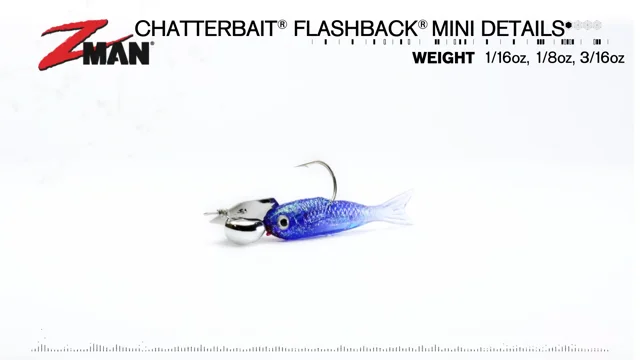  Z-Man CB-FBMINI18-08 Chatterbait Flashback Mini