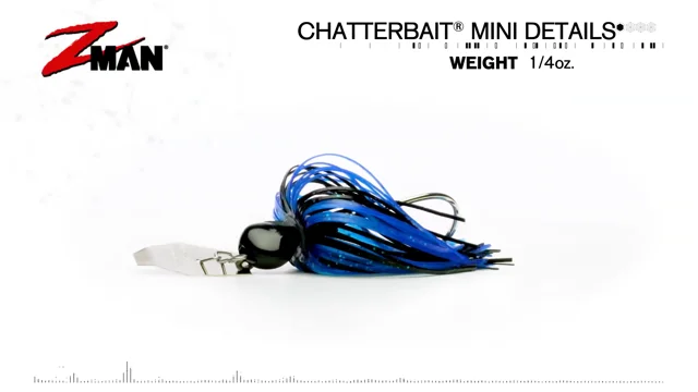 Z-Man ChatterBait Mini 1/4 oz 3/0 — Discount Tackle