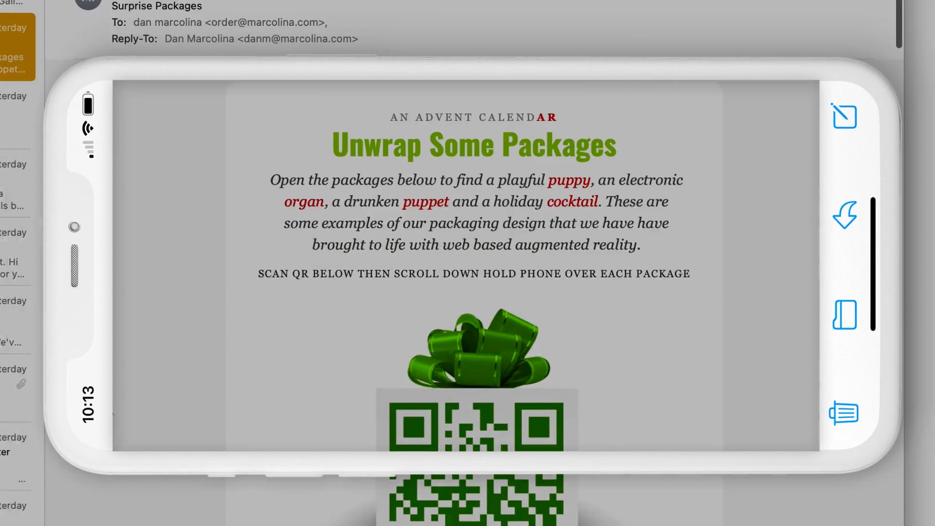 XMAS AR EMAIL