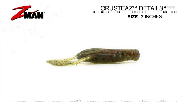 Z Man CrusteaZ 2 inch Soft Plastic Small Crustacean 6 pack