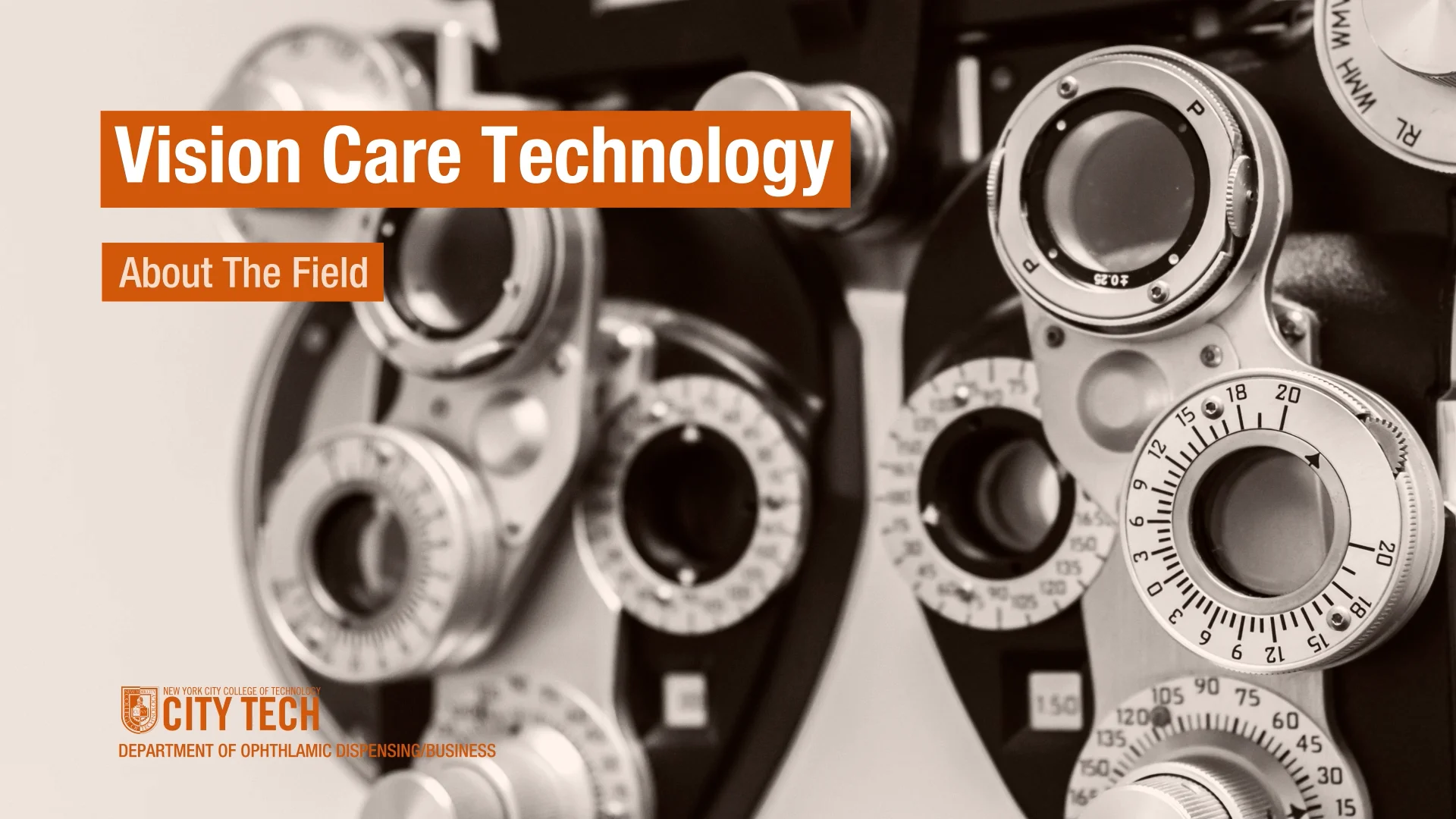 Vision Care Technology About the Field on Vimeo