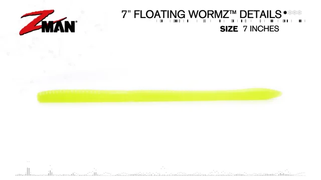 Z-Man Floating WormZ 7 inch Trout Worm — Discount Tackle