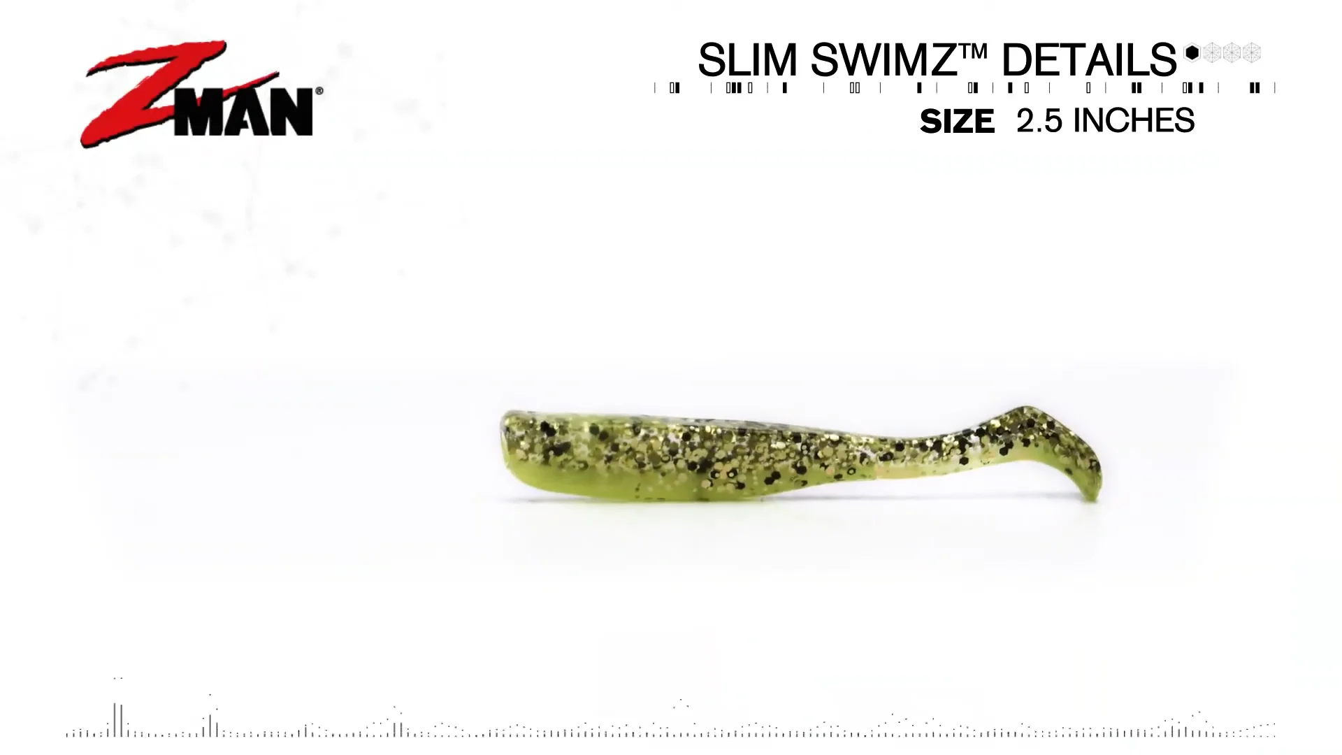 Z-Man Slim SwimZ 3 inch Soft Paddle Tail Swimbait 6pk Z-Man Slim SwimZ 3 inch Soft Paddle Tail Swimbait 6pk