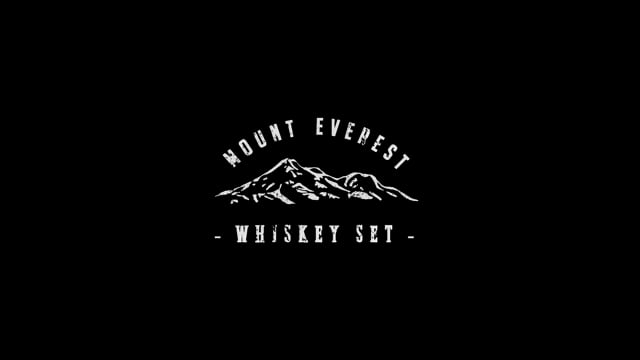 Mt Everest Whisky Glass // Set of 4 video thumbnail