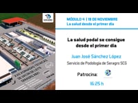 A saúde podal conséguese desde o primeiro día
