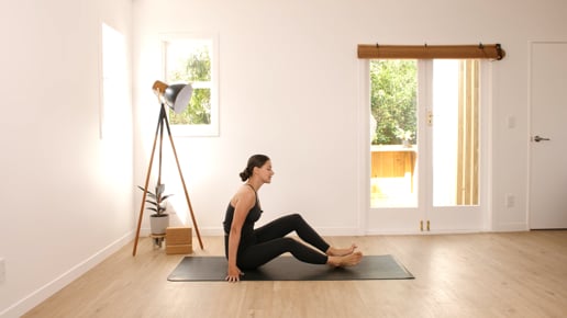 Reclining Hand to Big Toe, Supine Spinal Twist Variation, Table Top, Pigeon, Plank, Cow Face, Corpse Pose 