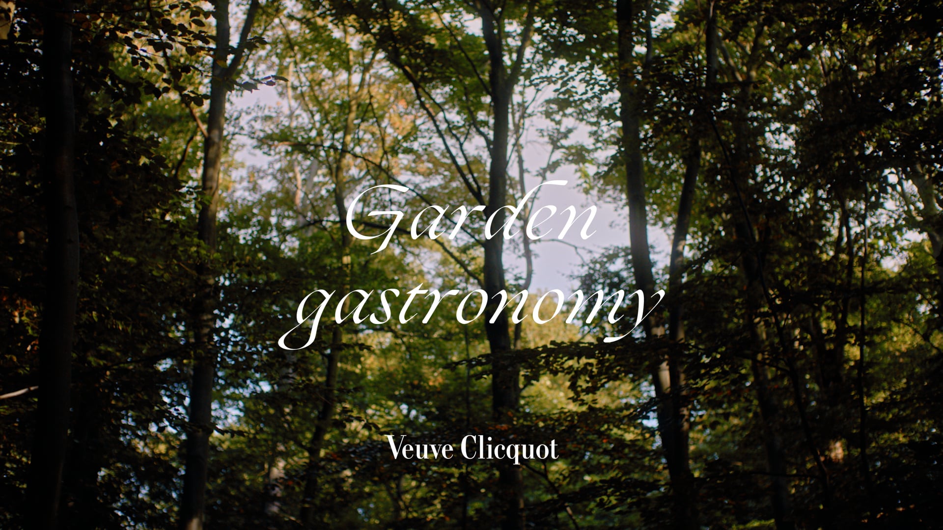 Veuve Clicquot x Garden Gastronomy - Director's Cut