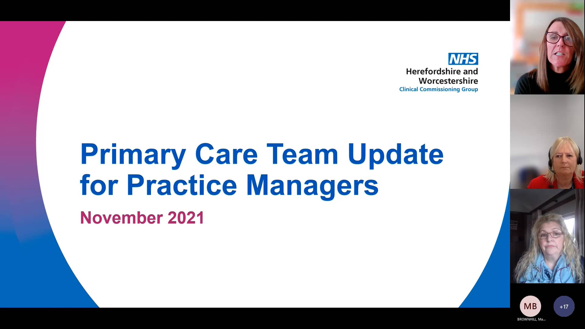 Practice Manager Webinar November 2021 on Vimeo