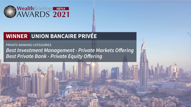 WealthBriefing MENA Awards 2021 - Union Bancaire Privée placholder image