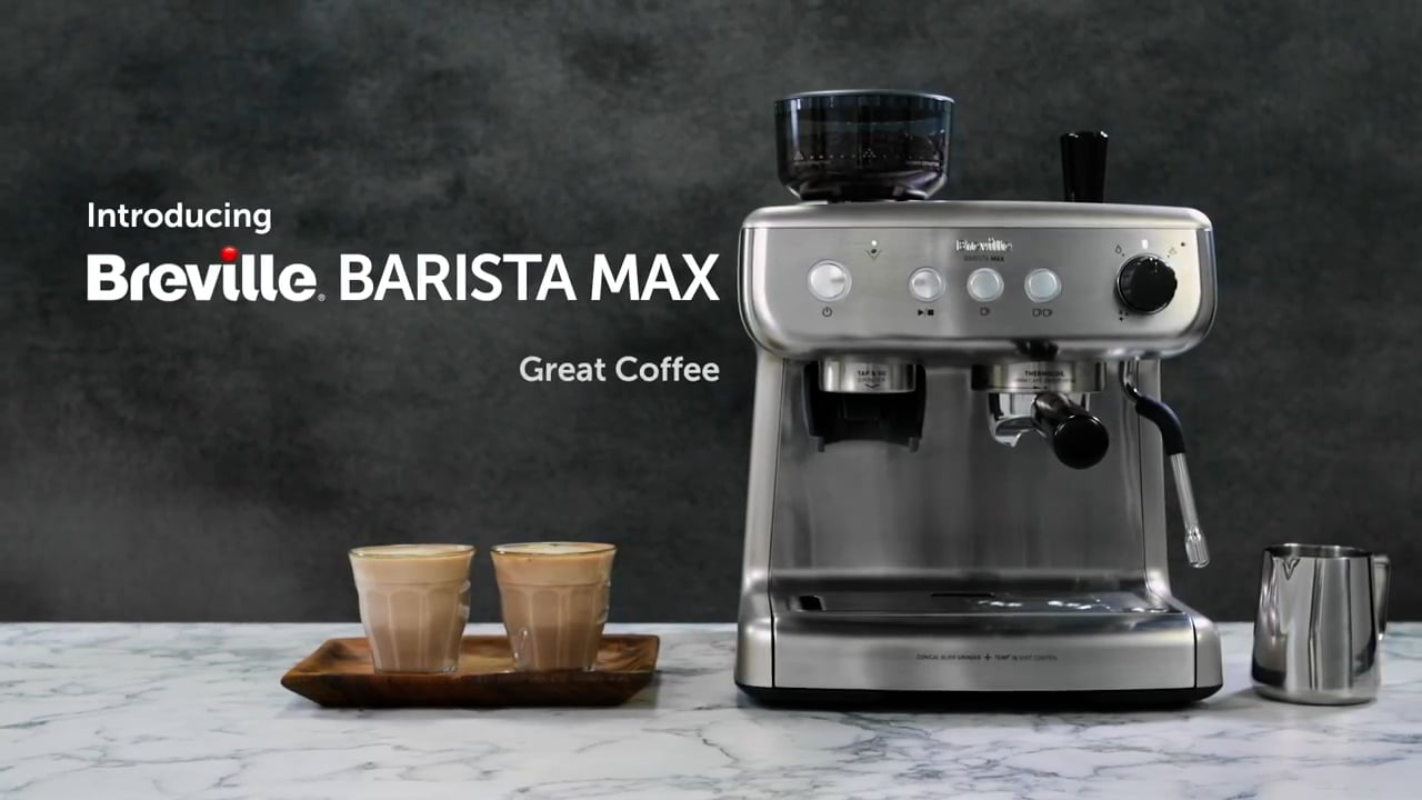 Breville Barista Max Espresso Machine VCF126.mp4 on Vimeo