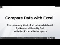 Introduction to Compare Data Workbook