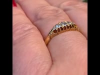 Diamant, ring van 18 karaat 11968-7260