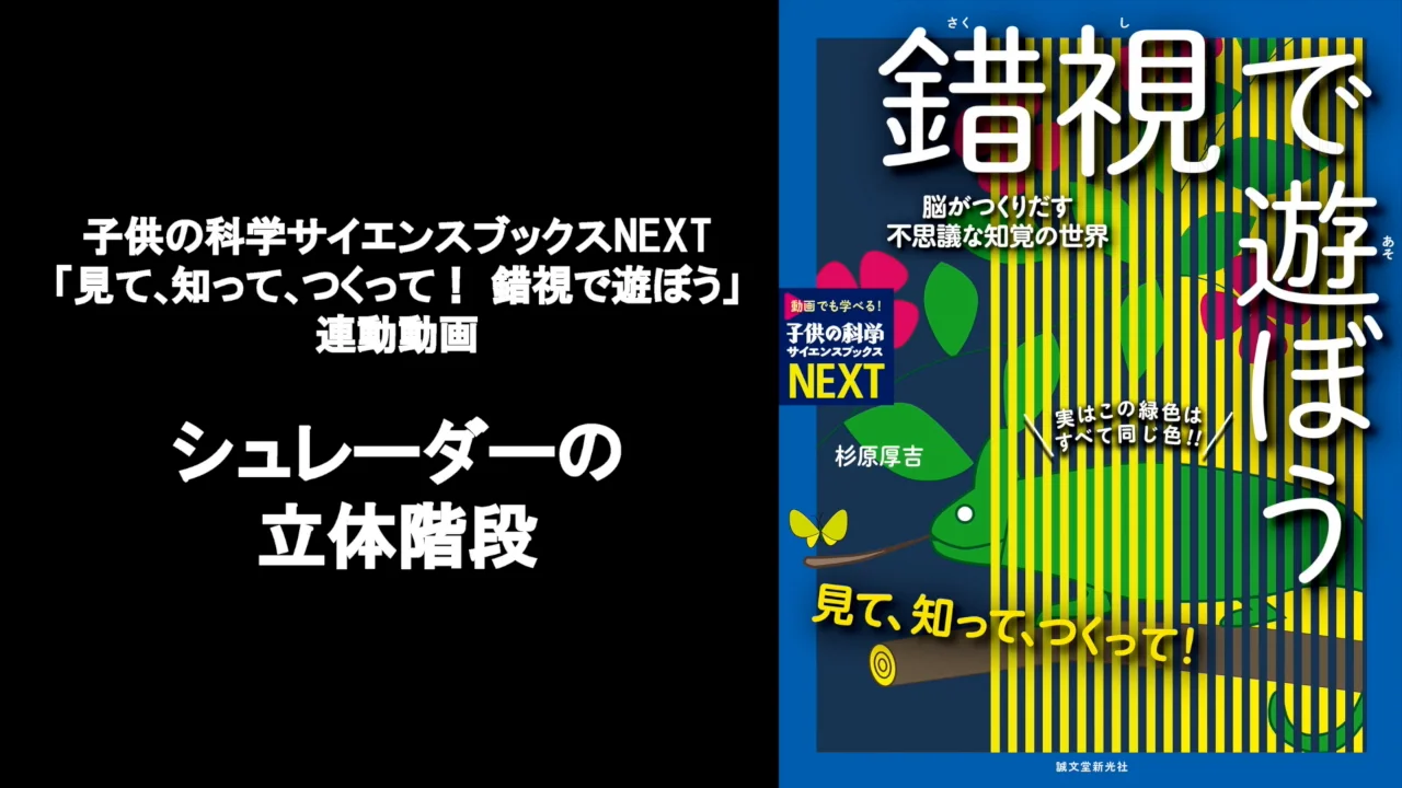 動画】シュレーダーの立体階段-サイエンスブックスNEXT「見て､知って