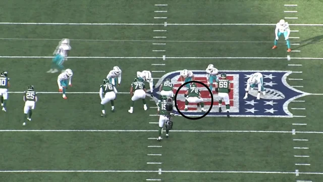 Was Laurent Duvernay-Tardif an upgrade in his NY Jets debut?