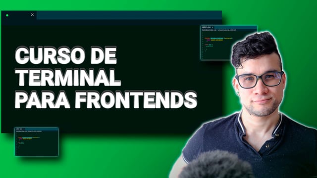 Imagen del proyecto del Curso de Terminal para Frontends