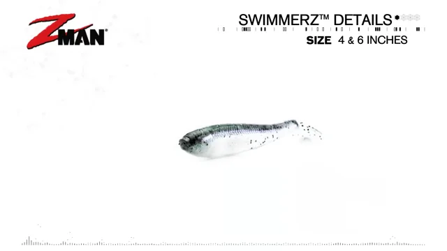Z-Man SwimmerZ 6 inch Paddle Tail Swimbait 3 pack — Discount Tackle
