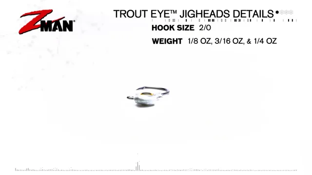  Z-Man Trout Eye Jigs Tackle, Glow, 3/16 oz : Sports & Outdoors