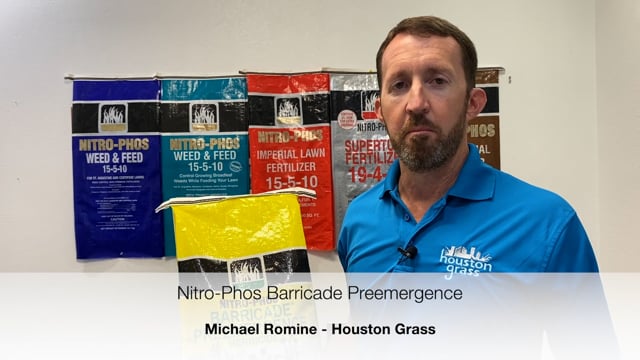 Nitro-Phos Barricade Preemergence Herbicide for Houston Lawns